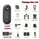 4K Mini Action Camera - Easy Magnetic Mount