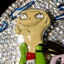 Iced Out Cartoon Character Round