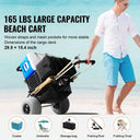 Foldable Beach Cart Sand