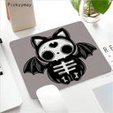 Black Cat Gaming Mousepad Stylish Desk Mat for Work Play