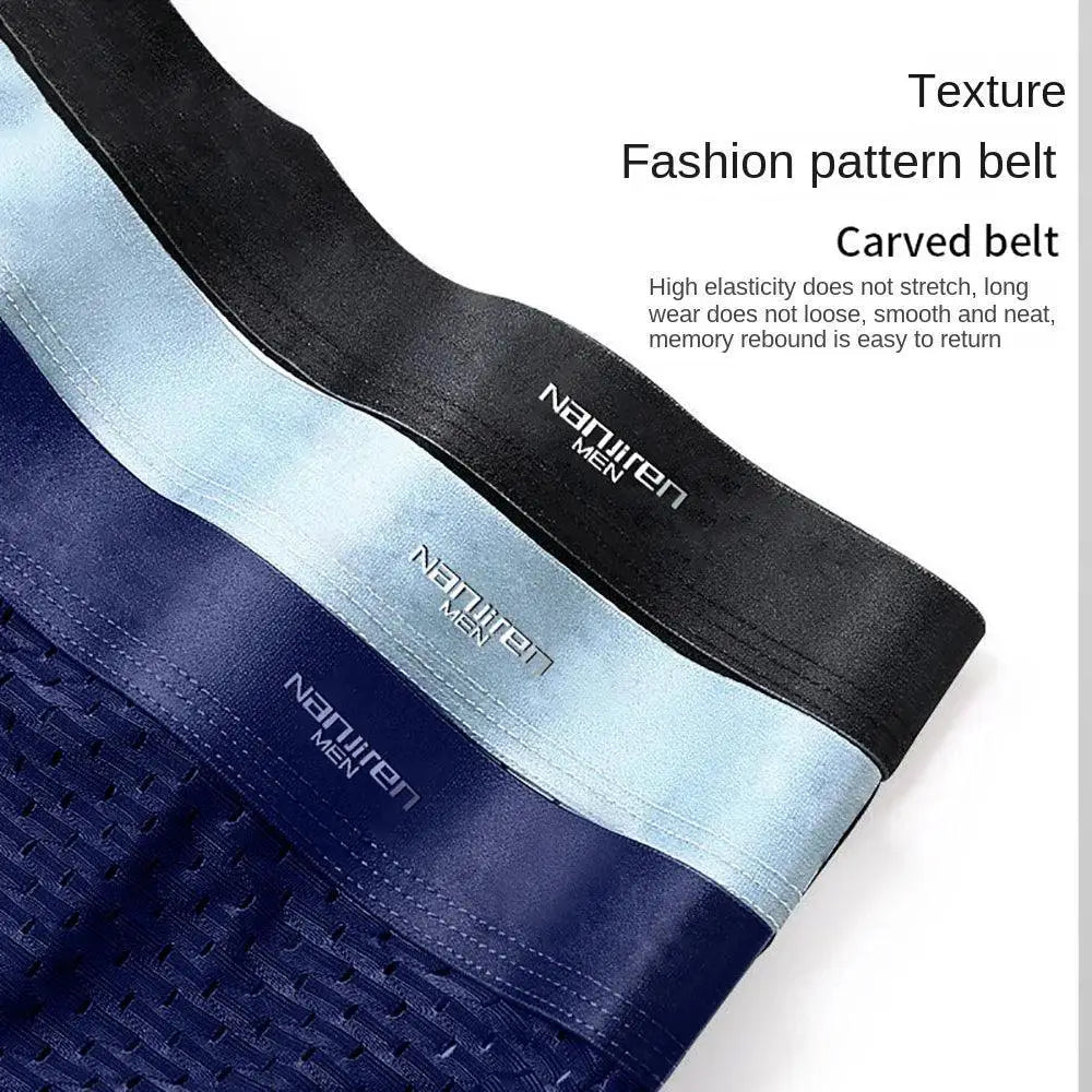 Bamboo Boxer Shorts U Convex Pouch Breathable Comfort