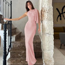 Slim Fit Maxi Dress For Summer Parties