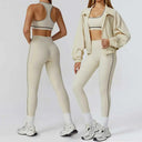 Yoga Set 2 3PCS Women Sportswear - Flexible Comfort