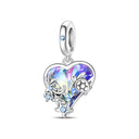 Sterling Silver Charm Summer Beach