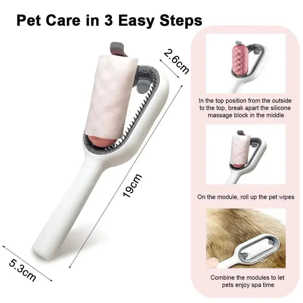 Pet Grooming Brush for Cats and Dogs Hair Removal Comb