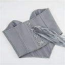 Women Overbust Corsets Crop Tops Golden Printed Bustiers
