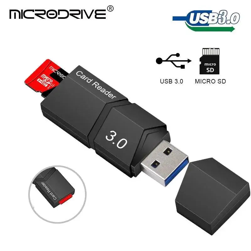 USB Card Reader High Speed Memory Adapter For Fast Transfer
