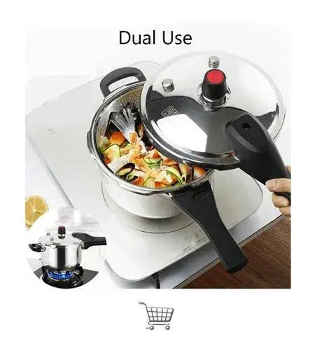 Aluminum Alloy Pressure Cooker 18L Large Gas Compatible