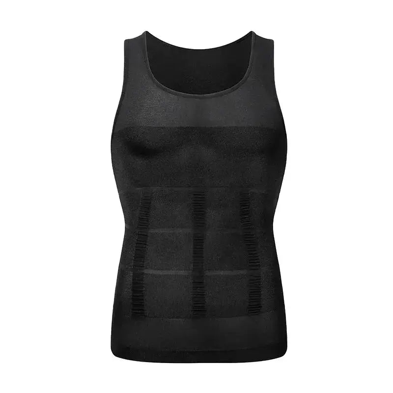 Mens Compression Slimming Corset Vest For Tummy Control