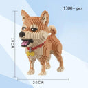Dog Model Building Block Set for Creative Fun and Learning