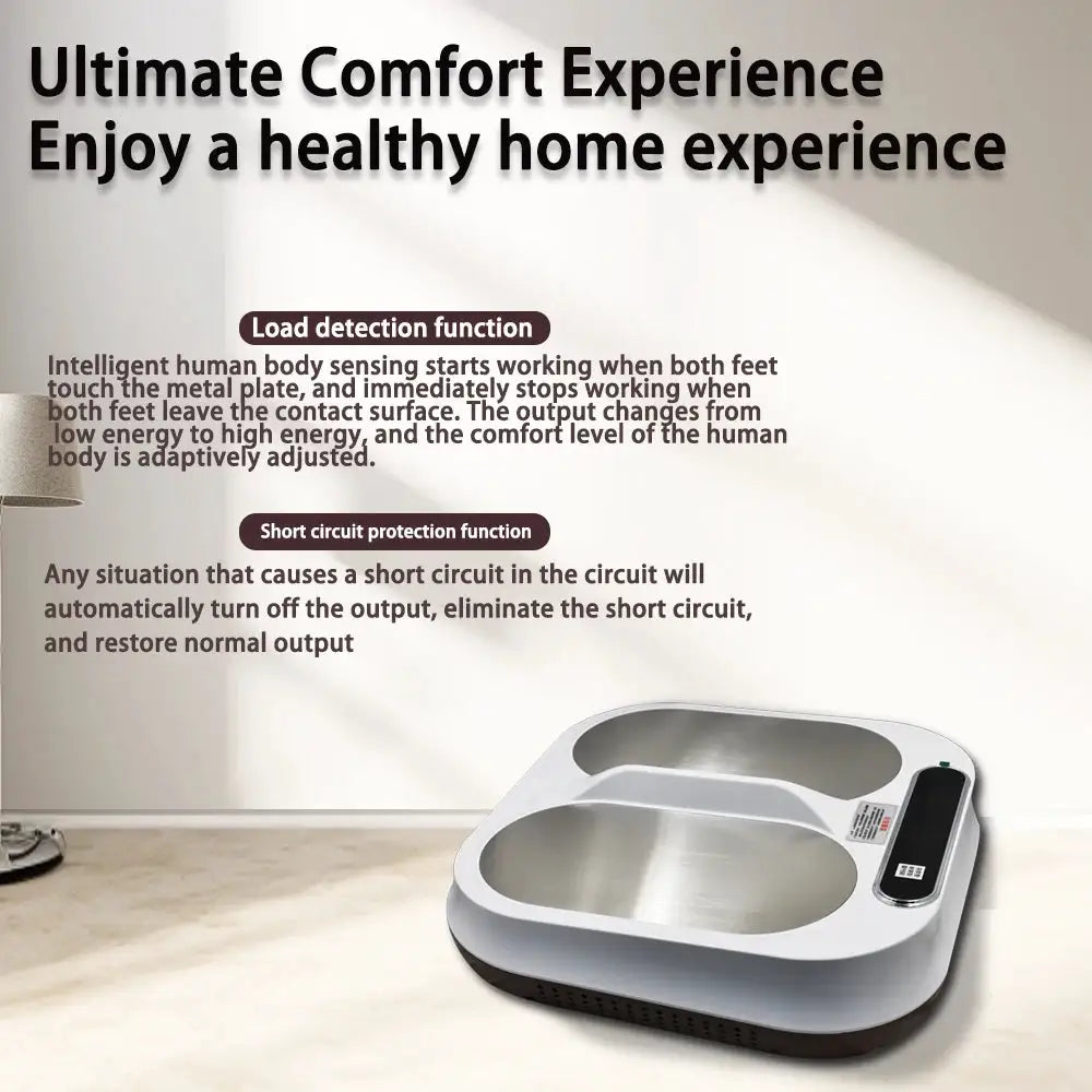 P90 P100 Wholesale Electric Automatic Body Massage Multi-Speed Blood Circulation Leg Vibrating Plate Foot Massager