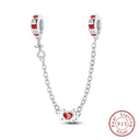 Sterling Silver Heels Lipstick Camera