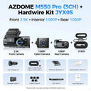 Azdome M550 Pro - 4K Dashcam With Gps And Wifi
