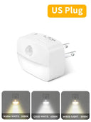 Motion Sensor Night Light - 3 Mode Auto Plug In