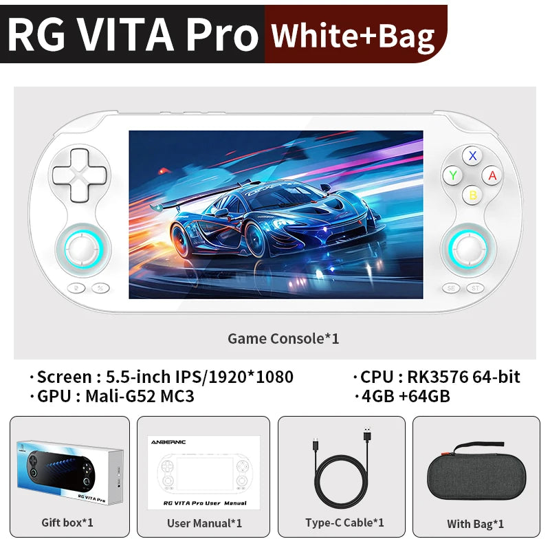 Anbernic Rechargeable Game Console
