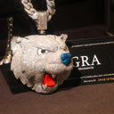 Iced Out Roaring Tiger Head