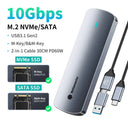 Yottamaster M.2 Enclosure - Dual Protocol USB C