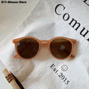 Trendy 2024 Vintage Women's Round Sunglasses UV400 Protection