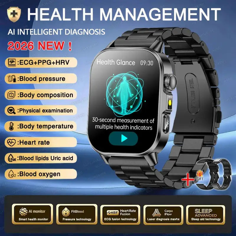 Ecg Smart Watch - Blood Pressure Monitor — product view 8