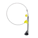 Interactive Feather Cat Wand Toy with Suction Cup Base