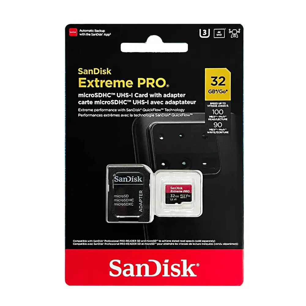 SanDisk Ultra MicroSD 32GB 64GB 128GB 256GB Extreme/High Endurance/Extreme PRO Memory Card Full HD 4K for Action Cameras or Dron