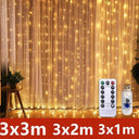 Enchanted LED Curtain Lights for Magical Home Ambiance