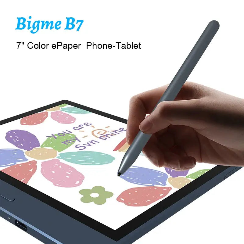 Bigme B7 Ereader, 7-inch E Ink Ebook Reader, 8GB+128GB, Android 14 Open System, Handwritten Ebooks E Reader Tablet with 5MP Rear Camera