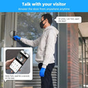 3MP WiFi Cat Eye Doorbell With 5000mAh Battery And Alexa Live View