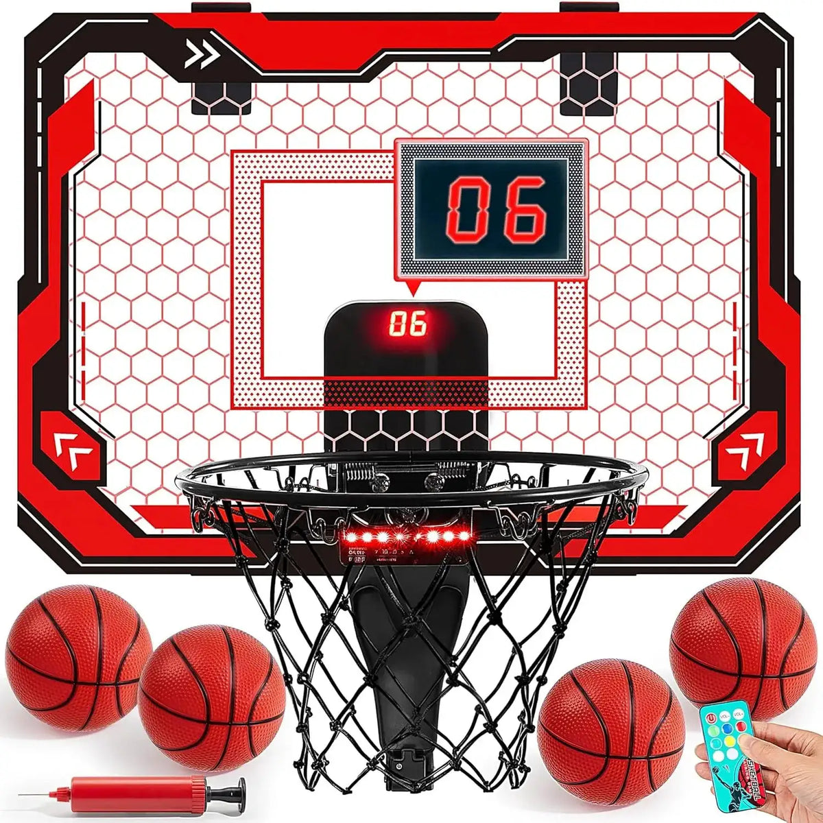 Joyfy Light Up Mini Basketball Hoop — product view 8