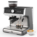 Espresso Coffee Machine with Grinder, Semi-Automatic Espresso