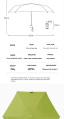 1Pc 55% Off Mini Sun Umbrella Pocket Rain Umbrella