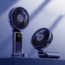 F01 Portable Fan, Battery Operated Blower, 5 Speeds Personal