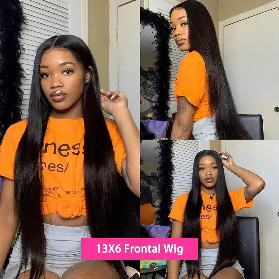Luxury Remy Peruvian HD Lace Front Wig Effortless Elegance