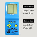 Retro Tetris Handheld Game For Kids