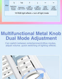 Aula F75 2.4G Wireless Bluetooth Keyboard RGB 75 Percent