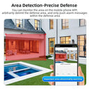 Smart Tracking Outdoor IP Camera for Home Security