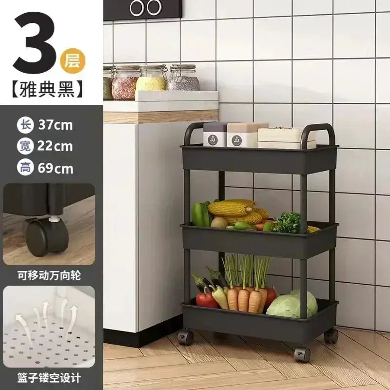 Space Saving Storage Cart for Kitchen — product view 11