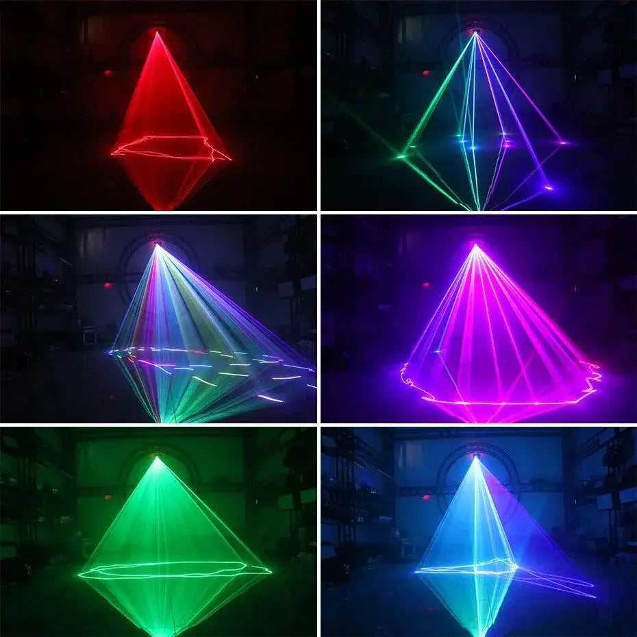 Alien 500mW RGB Laser Scanner Projector For DJ Club Lighting