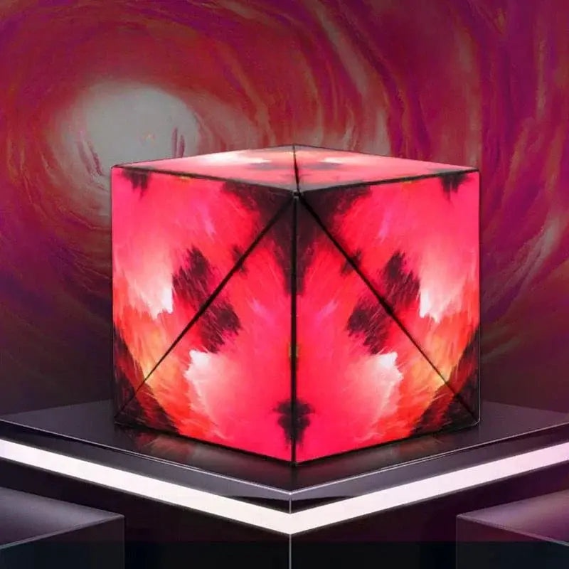 Geometric Magnetic Changeable Magic Cube Fidget Toy