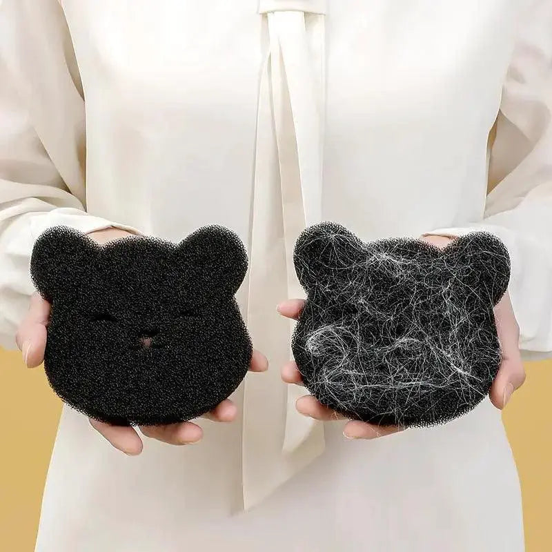 Pet Hair Remover Bear Shape Laundry Ball Cleaning Sponge