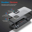 iPhone Matte Case - Shockproof Silicone Cover