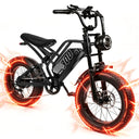 Eskute V300 750W Fat Tire Electric Dirt Bike