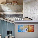 Waterproof Linen Wallpaper for Bathrooms