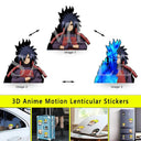 NARUTO Anime 3D Motion Lenticular Waterproof Stickers Set