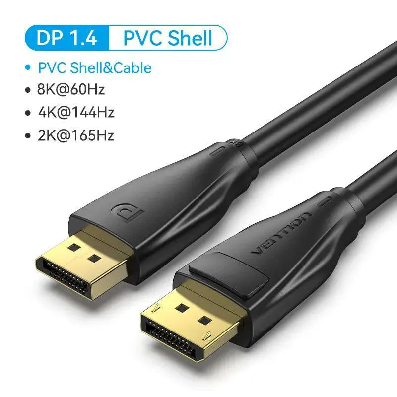 Vention 8K Gaming DisplayPort Cable Premium Visuals Audio