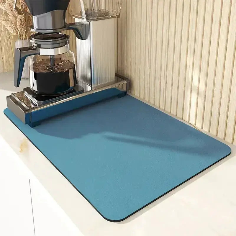 Diatomaceous Earth Coffee Machine Mat Kitchen Drain Placemat