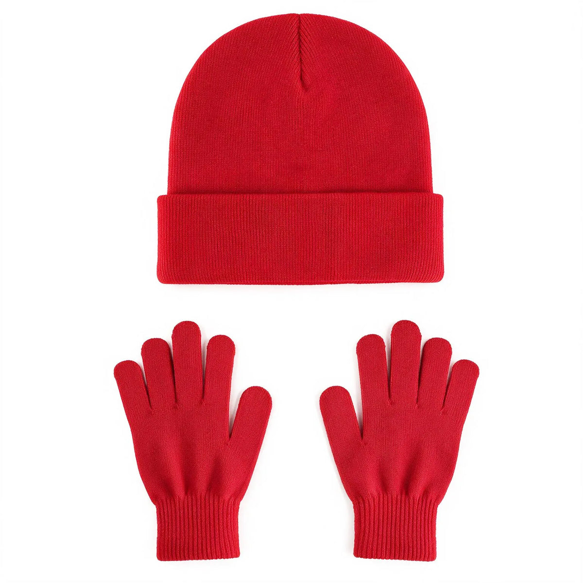 Stretch Knit Glove Set