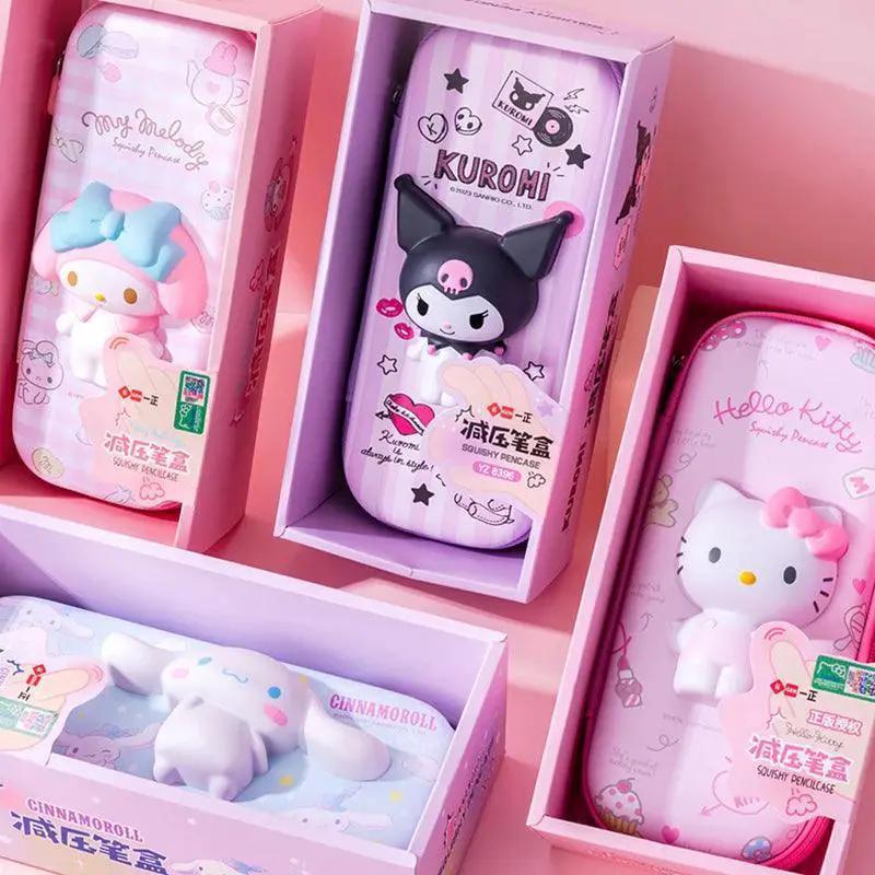 Sanrio Character Pencil Case Set Adorable Organizer Kit
