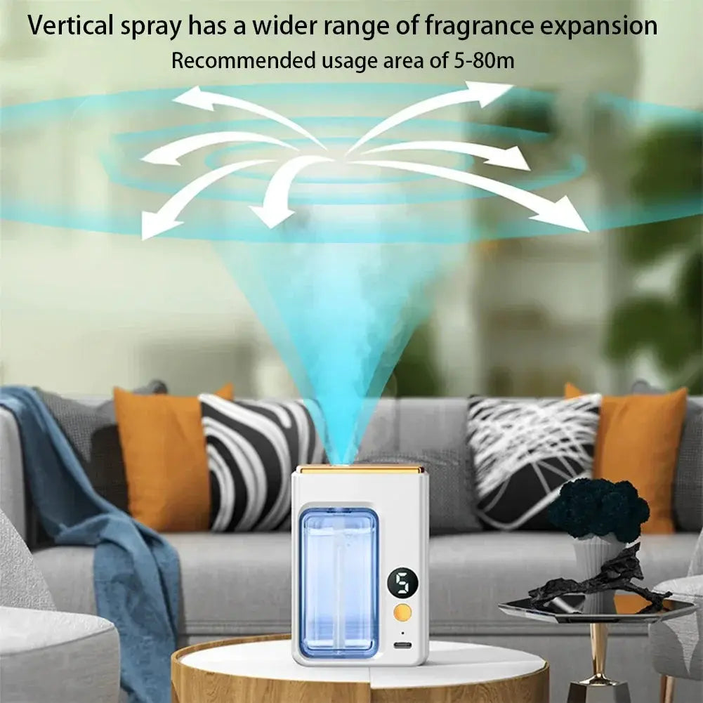 Wall Mounted Aromatherapy Diffuser Rechargeable Freshener