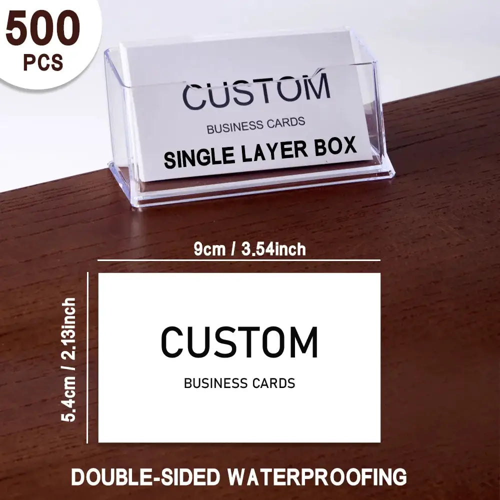 Custom Matte Business Cards — product view 15
